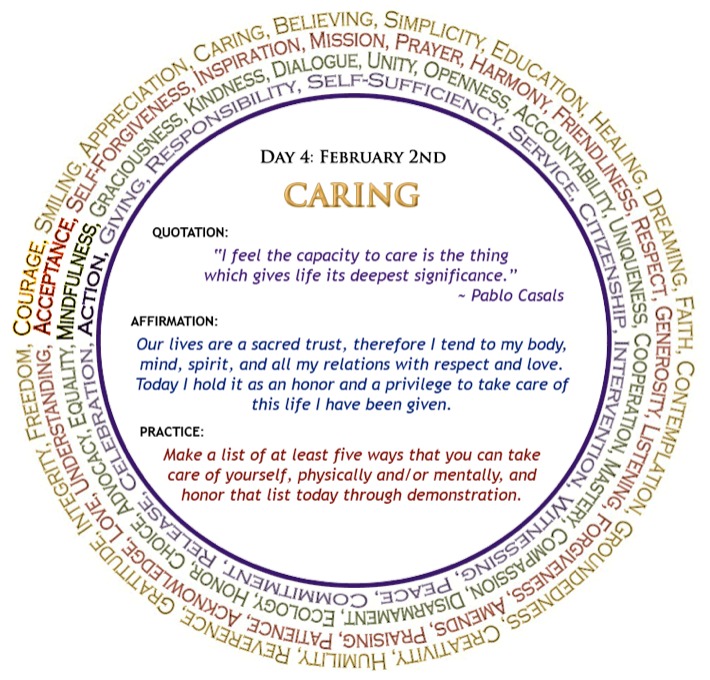 Season for Non-Violence Day 4: Caring