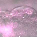 pink bubbles